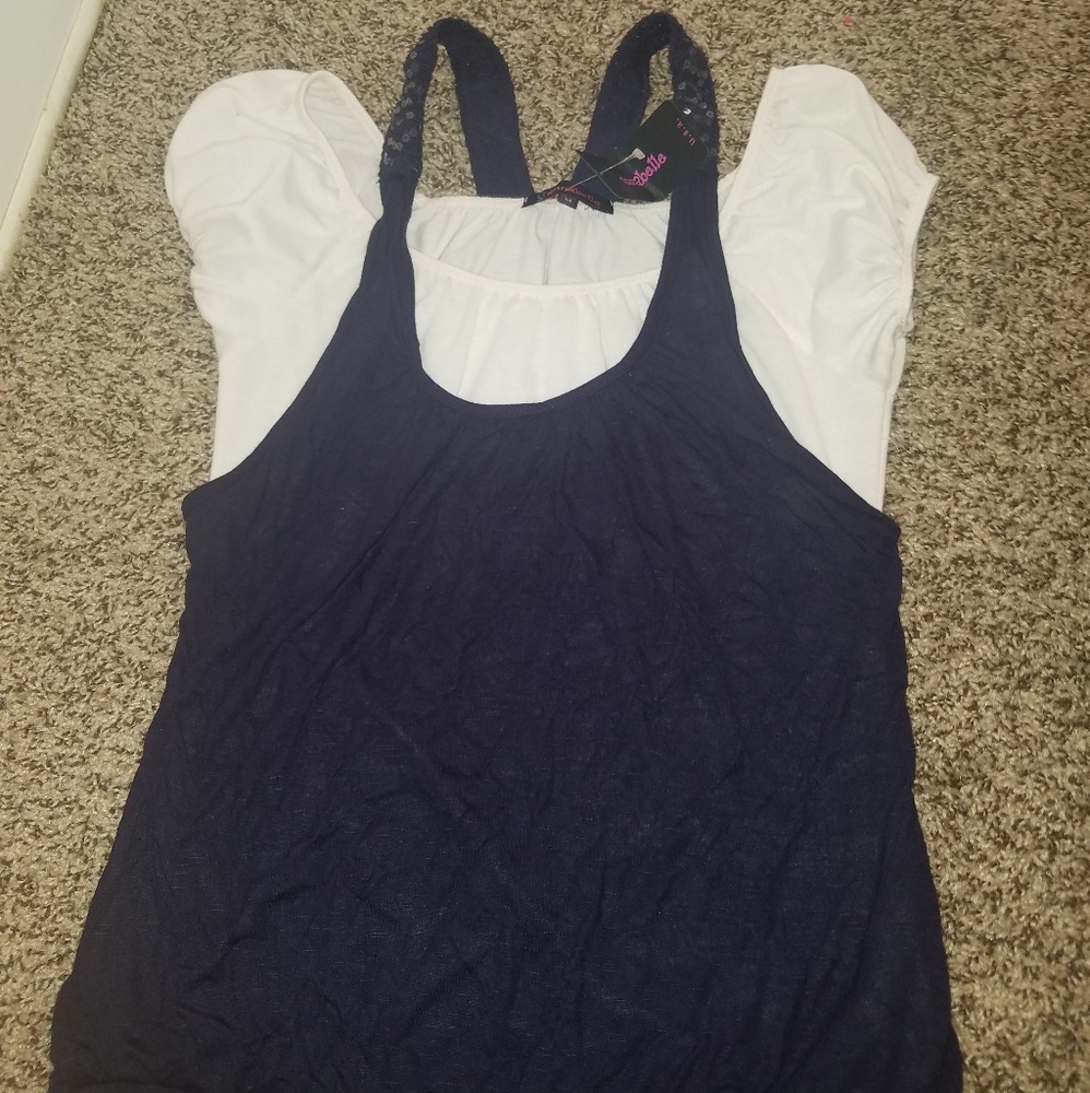 NEW WITH TAGS Annabelle double layer shirt